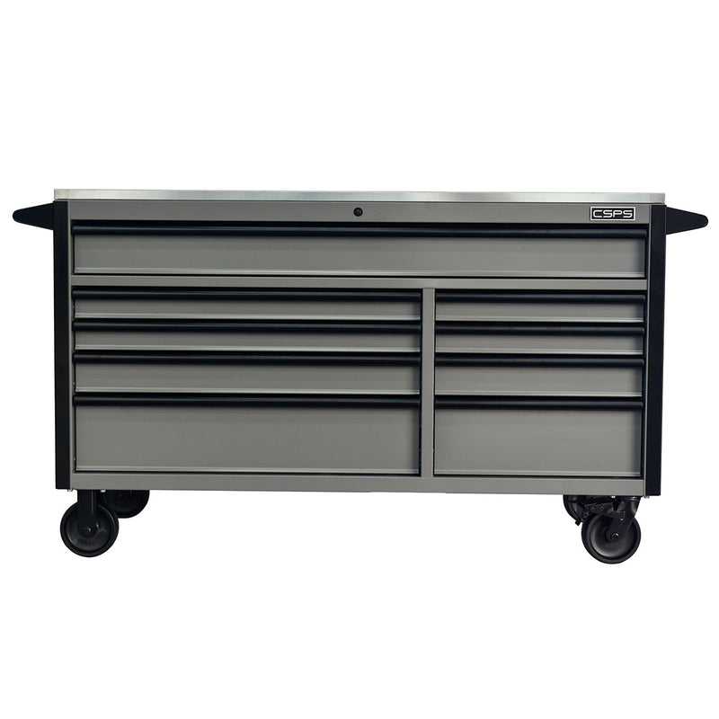 Tủ dụng cụ 9 ngăn kéo CSPS bề ngang 152cm, cao 94cm, tải trọng tối đa 1360kg