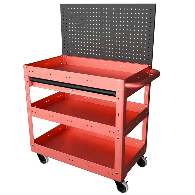Xe đẩy dụng cụ 3 tầng CSPS bề ngang 71cm, tải trọng tối đa 135kg