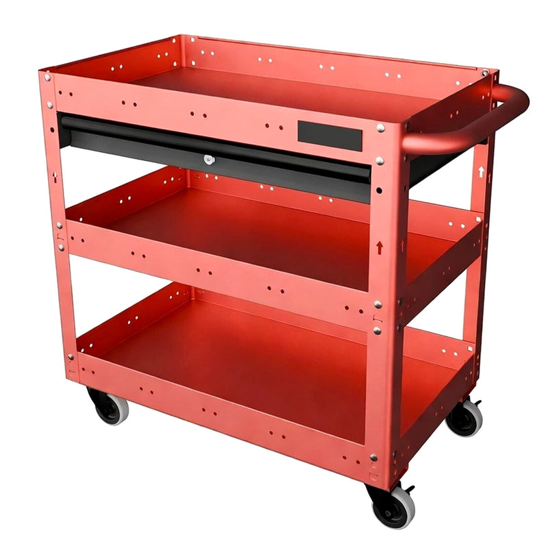 Xe đẩy dụng cụ 3 tầng CSPS bề ngang 71cm, tải trọng tối đa 135kg