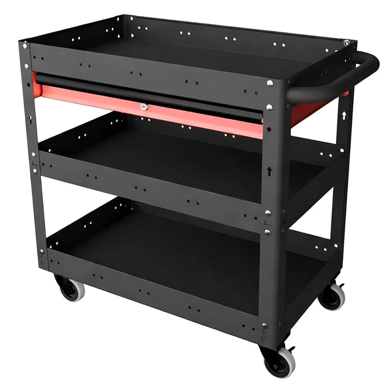 Xe đẩy dụng cụ 3 tầng CSPS bề ngang 71cm, tải trọng tối đa 135kg