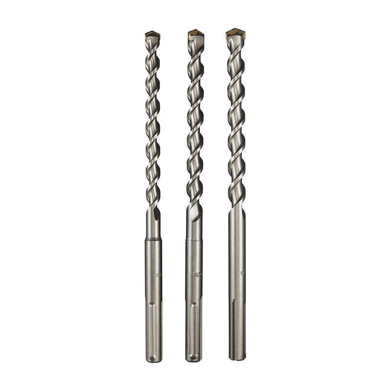 Bộ 3 mũi khoan bê tông TCT Makita D-40587 đuôi gài SDS-Max, đường kính mũi từ 16mm-20mm ( Cấp 2 sao )