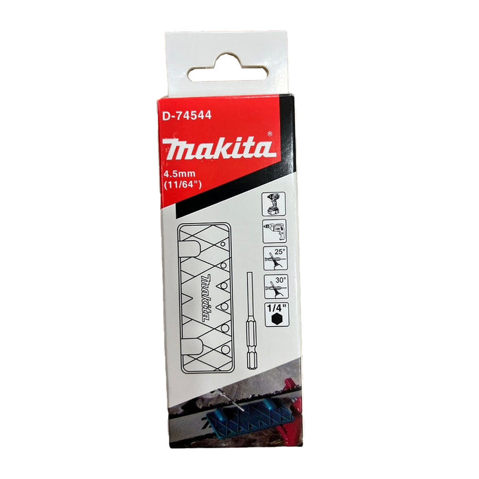 Bộ thước canh góc và dũa xích kích thước 4.5mm Makita D-74544 đuôi lục giác NZ 6.35mm (1/4 inch)