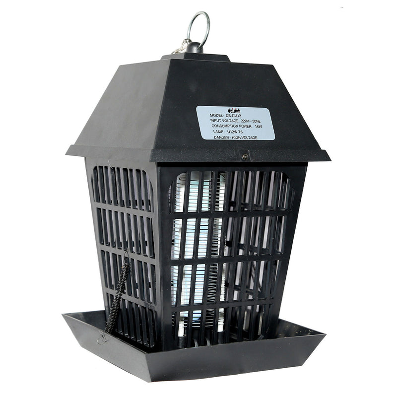 Đèn diệt côn trùng dùng lưới điện Đại Sinh DS-DU12 công suất bóng 12W, phạm vi sử dụng 45m²