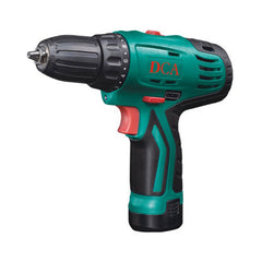 DCA ADJZ10-10BK: Thân máy + 2 Pin 12V 2.0Ah + 1 Sạc