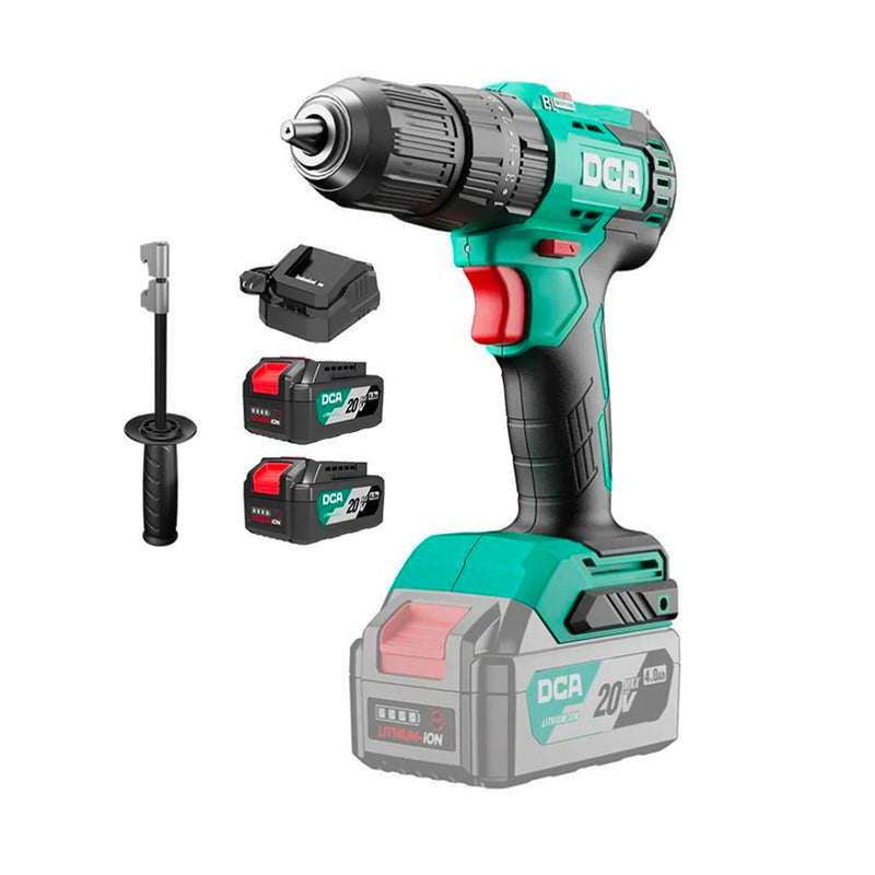 Máy khoan dùng Pin 20V DCA ADJZ2050I (động cơ không chổi Than)