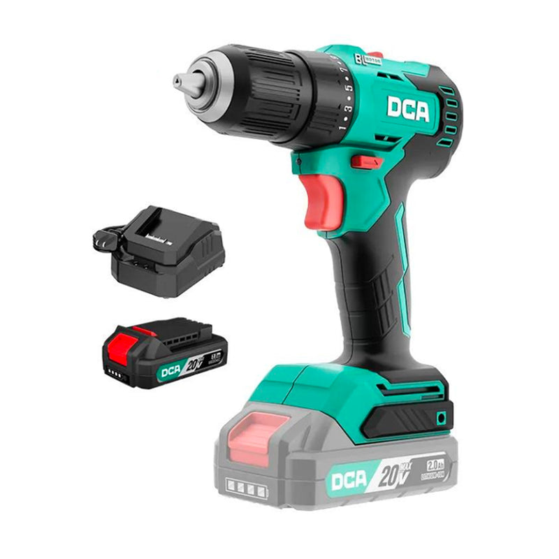 Máy khoan dùng Pin 20V DCA ADJZ2050I (động cơ không chổi Than)