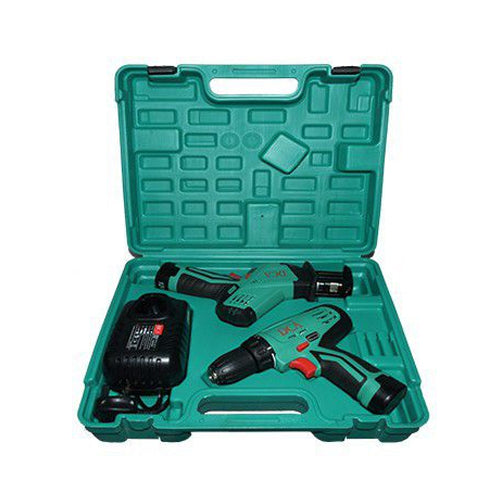 Bộ combo gồm máy khoan pin 12V ADJZ10-10EK và máy cưa kiếm Pin 12V ADJF15EK DCA ADKIT02E