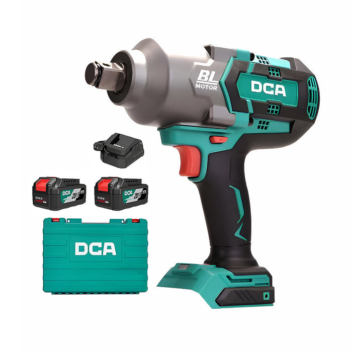 Máy siết bu lông pin 20V Max DCA ADPB998, Cốt 3/4 inch (19.05mm) động cơ không chổi than, mô men xoắn 998N/m