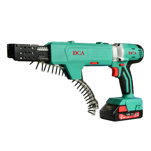 Máy bắt vít thạch cao chuyên dụng dùng Pin 18V, động cơ không chổi than DCA ADPL6A