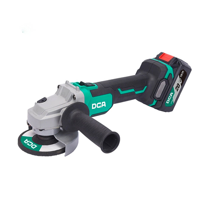 Máy Mài Góc 100mm Dùng Pin 20V (Động cơ không Chổi Than) DCA ADSM03-100