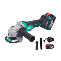 DCA ADSM03-125DM: Thân máy + 1 Pin 20V 4.0Ah + 1 Sạc
