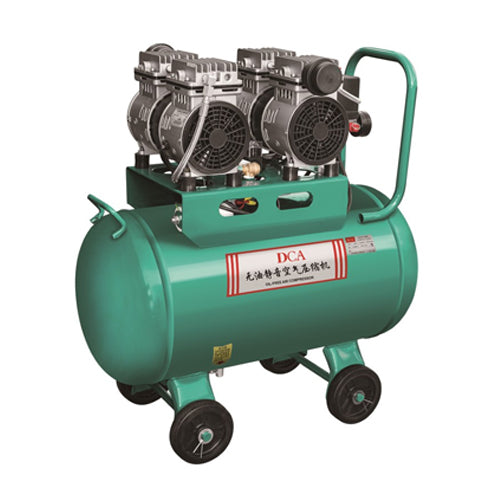 Máy nén khí không dầu bình chứa 50L công suất 1500W DCA AQE02-2850