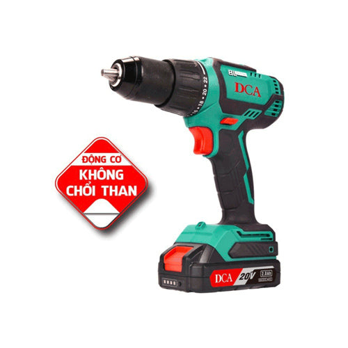 Máy khoan búa dùng Pin 20V (Động cơ không chổi than) DCA ADJZ05-13