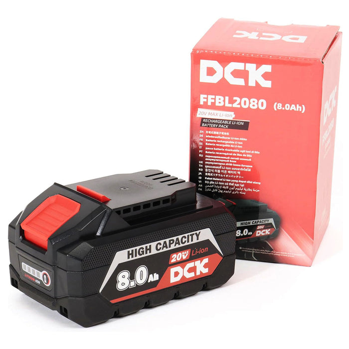 Pin 20V dòng High Capacity DCK FFBL2080 dung lượng 8.0Ah
