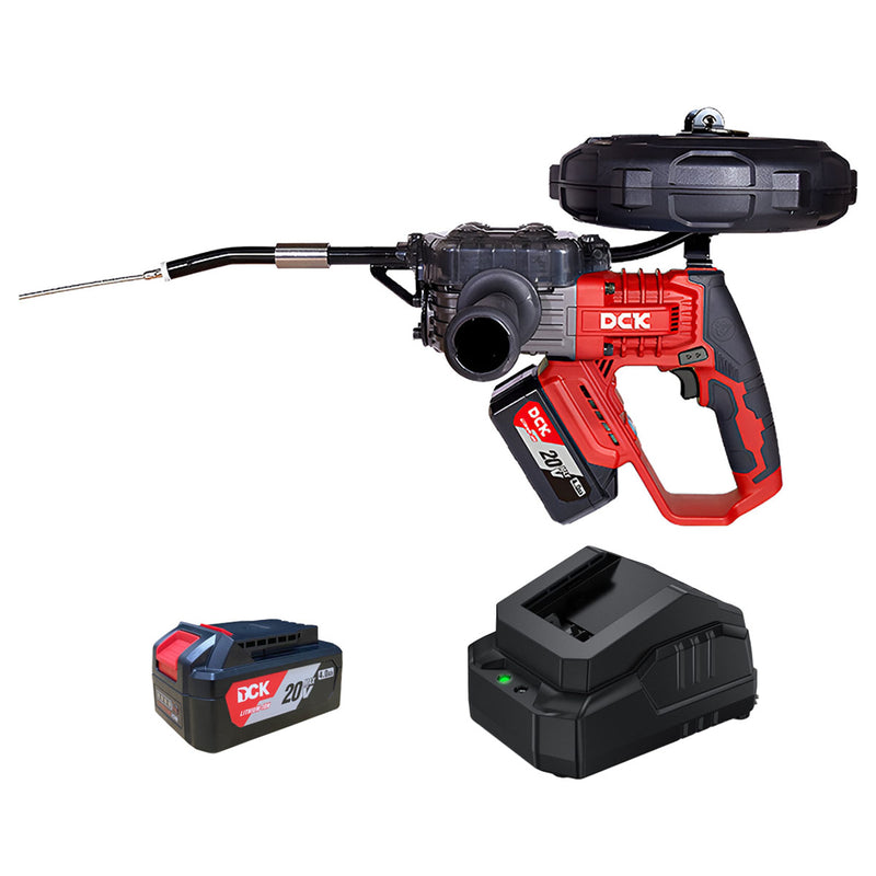 Máy luồn dây điện DCK KDCX600 dùng Pin 20V, lực kéo 600N