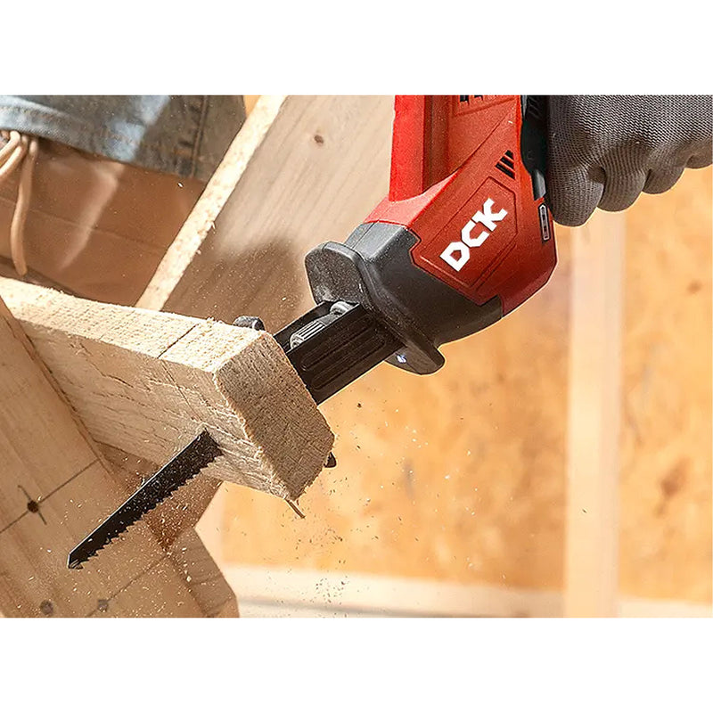 Máy cưa kiếm DCK KDJF15 dùng Pin 12V, độ xọc 14.5mm