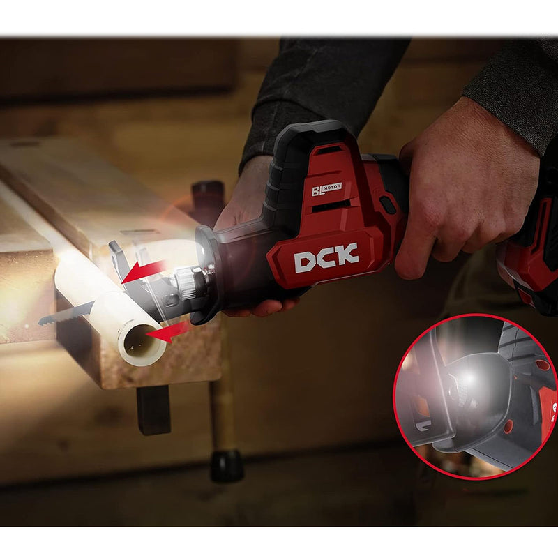 Máy cưa kiếm DCK KDJF22 dùng Pin 20V, độ xọc 22mm