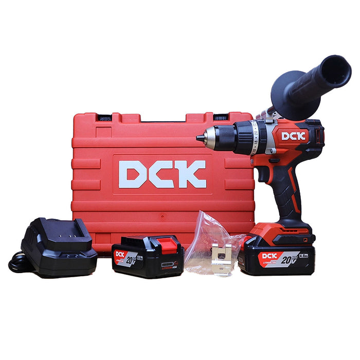 Máy khoan búa DCK KDJZ03-13 dùng Pin 20V, đầu kẹp 13mm