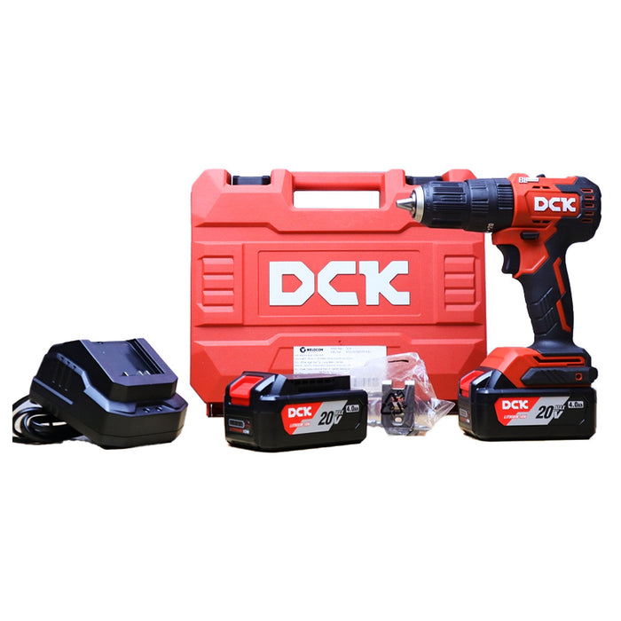 Máy khoan búa DCK KDJZ2050i dùng Pin 20V, đầu kẹp 13mm