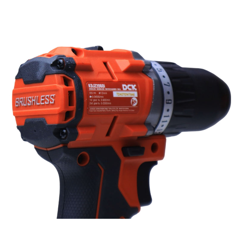 Máy khoan búa DCK KDJZ2060i dùng Pin 20V, đầu kẹp 13mm