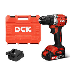 KDJZ2060i Type ADM: Thân máy + 01 Pin 20V 2.0Ah + 1 sạc 20V + Vali nhựa