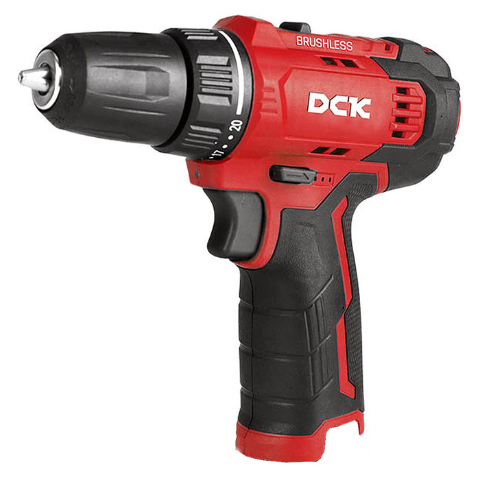 Máy khoan gỗ thép DCK KDJZ23-10 dùng Pin 12V, đầu kẹp 10mm