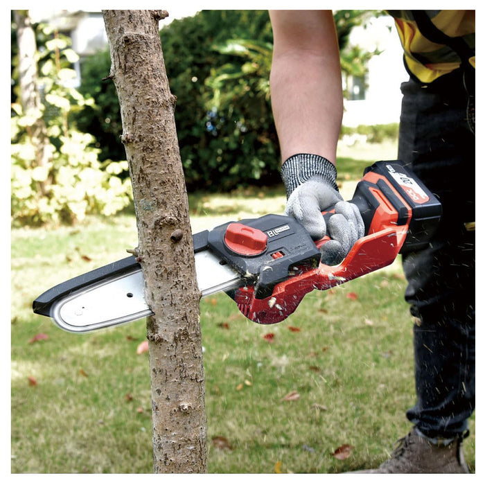 Máy cưa xích DCK KDML20081 dùng Pin 20V, chiều dài lam 200mm