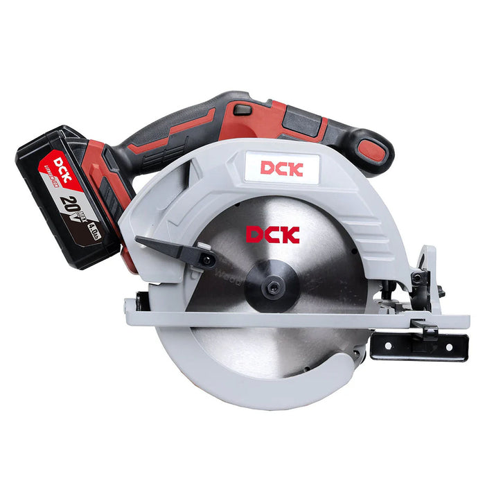 Máy cưa đĩa DCK KDMY02-185 dùng Pin 20V, đường kính lưỡi 185mm