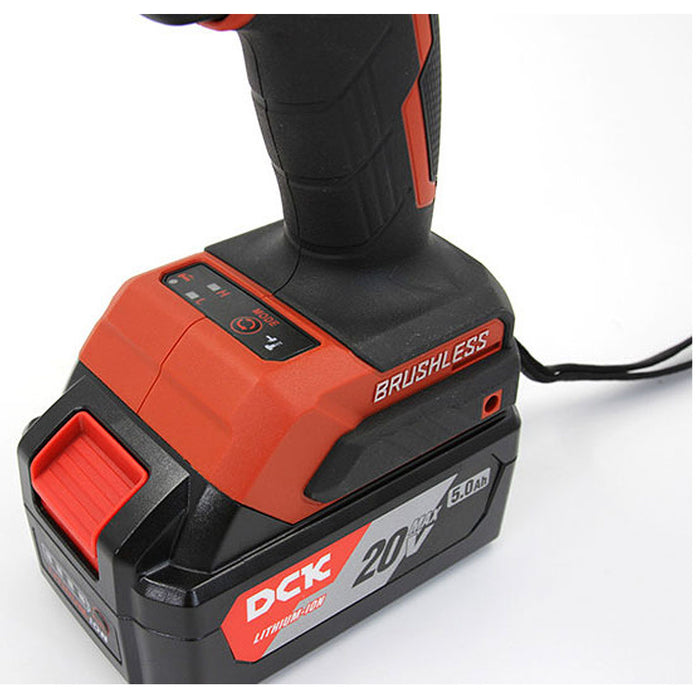 Máy siết bu lông DCK KDPB298 dùng Pin 20V, cốt 1/2 inch