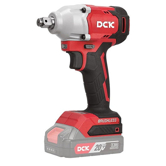 Máy siết bu lông DCK KDPB298 dùng Pin 20V, cốt 1/2 inch