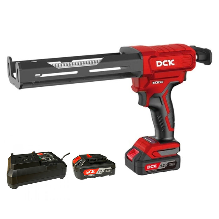 Súng bắn Silicon DCK KDPJ02-12 dùng Pin 12V, lực đẩy tối đa 8,000N