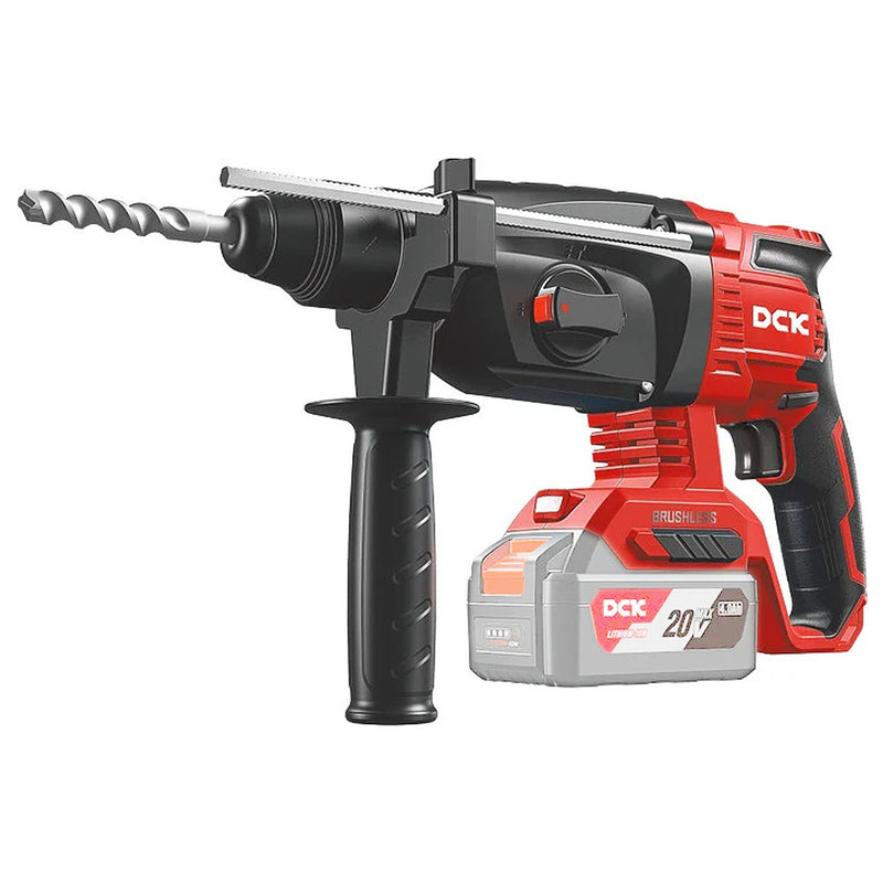 Máy khoan bê tông 3 chức năng DCK KDZC04-24 dùng Pin 20V, đuôi gài SDS-Plus