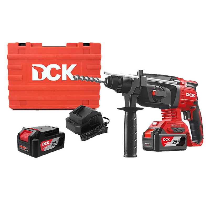 Máy khoan bê tông 3 chức năng DCK KDZC04-24 dùng Pin 20V, đuôi gài SDS-Plus