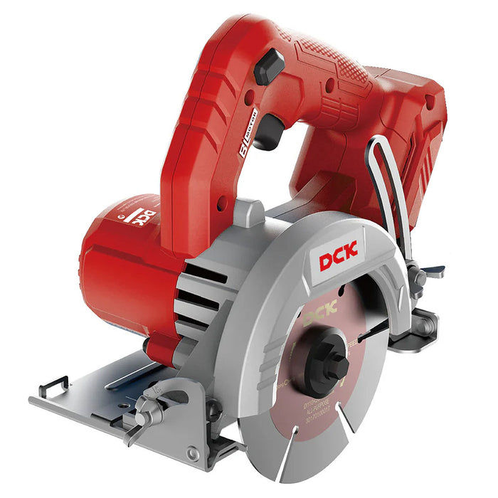 Máy cắt gạch đá DCK KDZE125 dùng Pin 20V, đường kính lưỡi 125mm