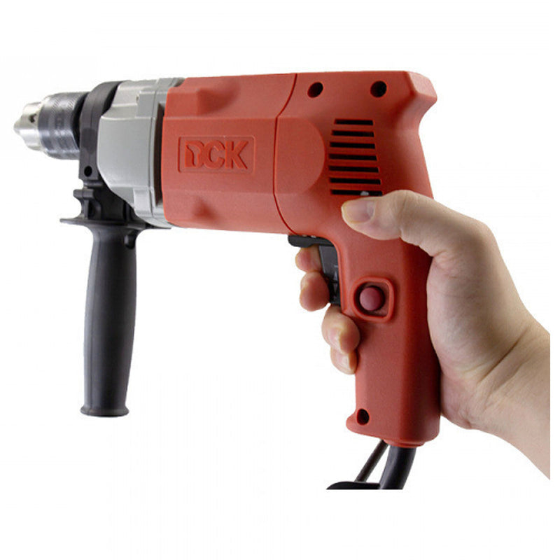 Máy khoan gỗ thép DCK KJZ02-13 công suất 500W, đầu kẹp 13mm