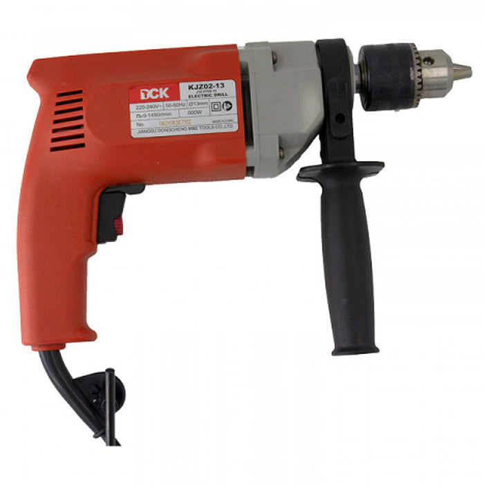 Máy khoan gỗ thép DCK KJZ02-13 công suất 500W, đầu kẹp 13mm