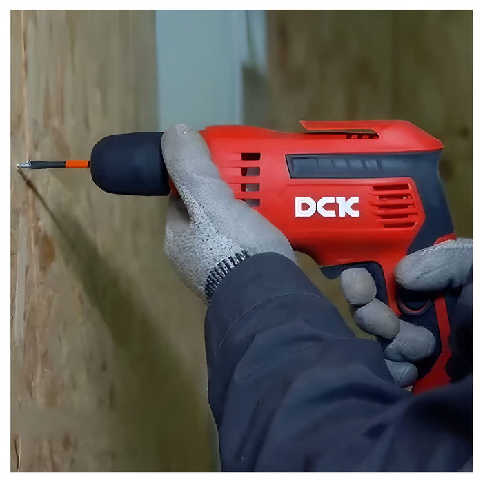 Máy khoan gỗ thép DCK KJZ10-10 công suất 460W, đầu kẹp 10mm