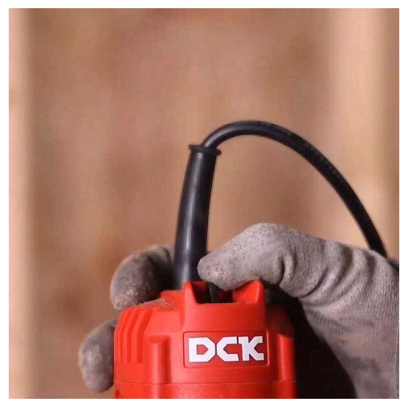 Máy phay DCK KMP04-6 công suất 550W, chấu bóp 6.35mm ( 1/4 inch )