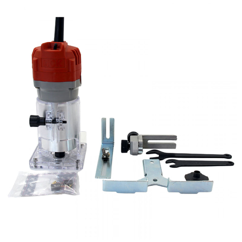 Máy phay DCK KMP04-6 công suất 550W, chấu bóp 6.35mm ( 1/4 inch )