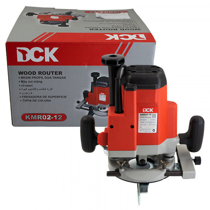 Máy phay DCK KMR02-12 công suất 1,850W, chấu bóp 12.7mm ( 1/2 inch )