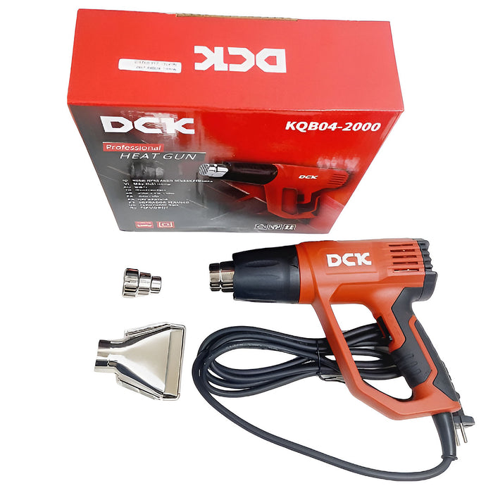 Máy khò nhiệt DCK KQB04-2000 công suất 2,000W, nhiệt độ từ 50° - 600°C