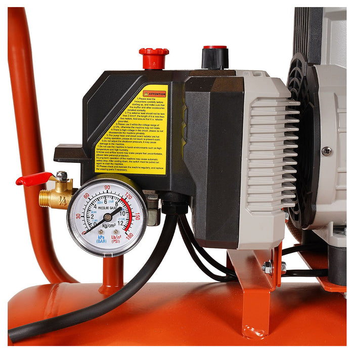 Máy nén khí không dầu DCK KQE1600/24L công suất 1,600W, bình chứa 24 lít