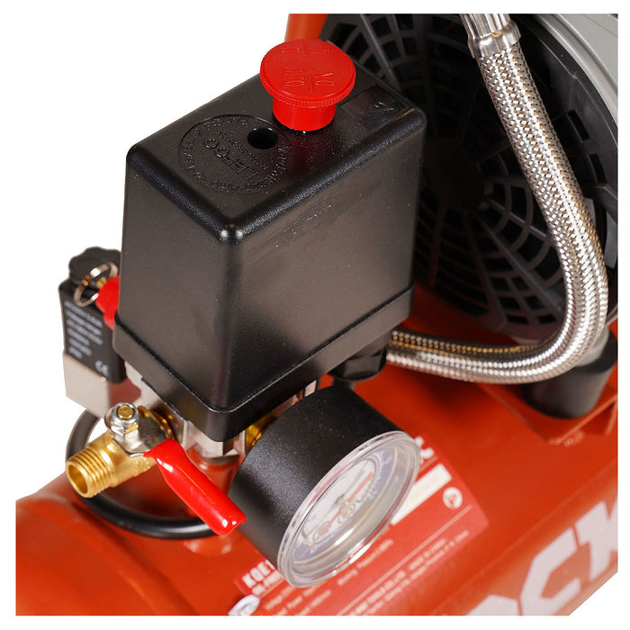 Máy nén khí không dầu DCK KQE1608L công suất 550W, bình chứa 8 lít