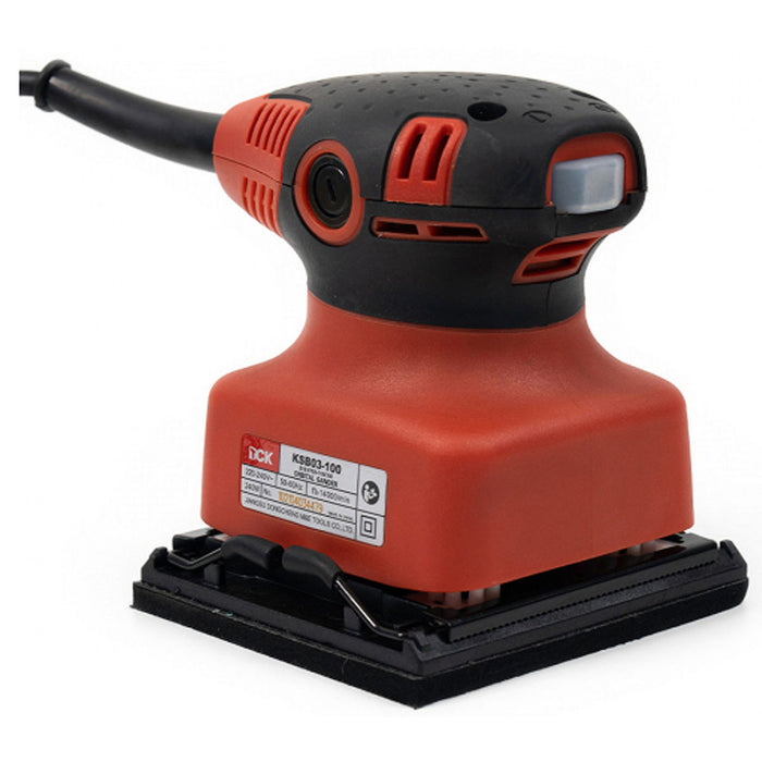 Máy chà nhám rung DCK KSB100 công suất 150W, kích thước đế 100 x 110mm