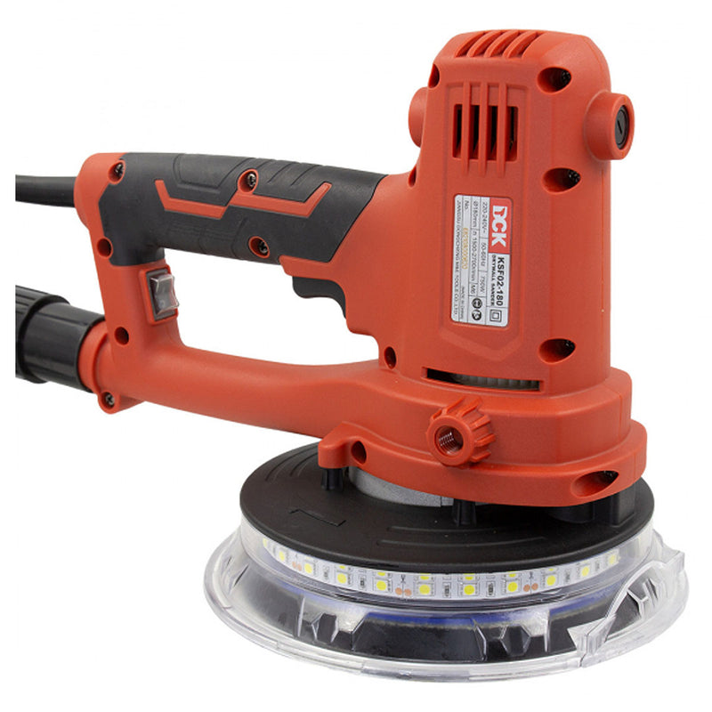 Máy chà nhám tường DCK KSF02-180 công suất 750W, kích thước đĩa nhám 180mm