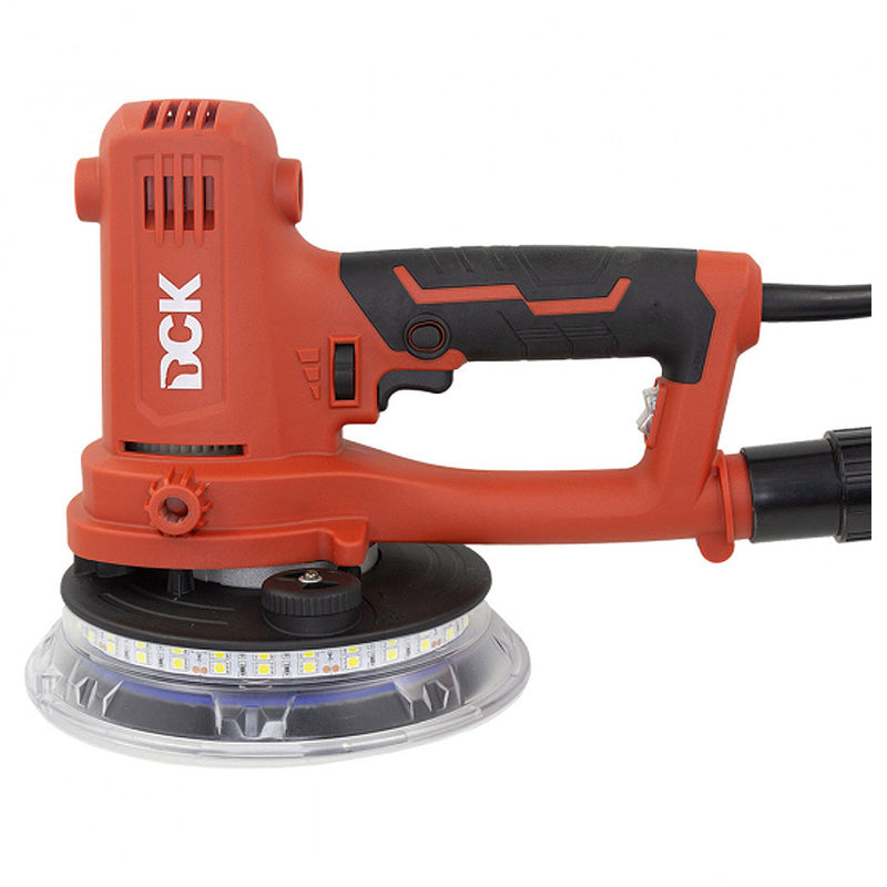 Máy chà nhám tường DCK KSF02-180 công suất 750W, kích thước đĩa nhám 180mm