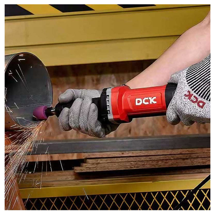 Máy mài khuôn DCK KSJ08-25 công suất 710W, chấu bóp 6mm