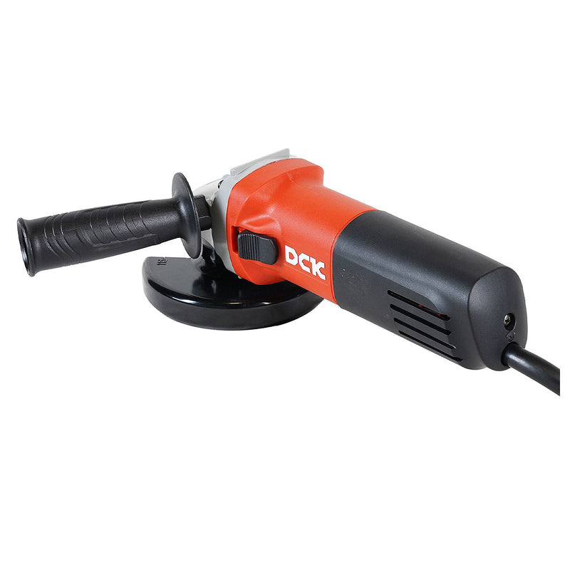 Máy mài góc DCK KSM02-115 công suất 710W, đường kính lưỡi 115mm, công tắc trượt