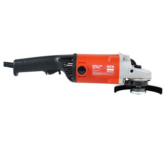 Máy mài góc DCK KSM02-125B công suất 1,200W, đường kính lưỡi 125mm, công tắc bóp