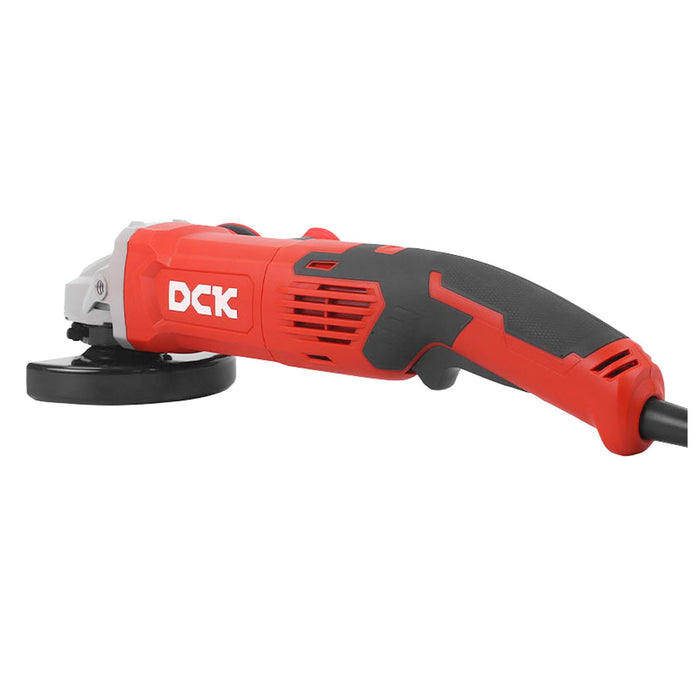 Máy mài góc DCK KSM05-125 công suất 1,500W, đường kính lưỡi 125mm, công tắc bóp